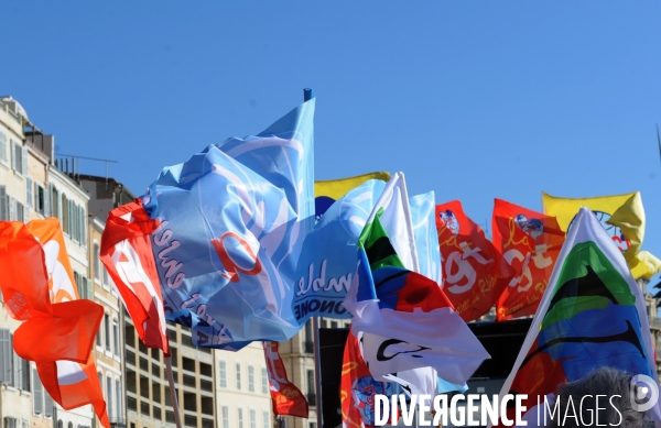 Manifestation marseille 7 02 23