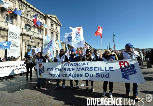 Manifestation marseille 7 02 23