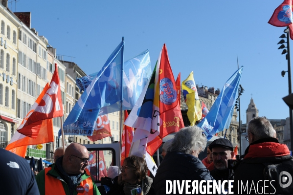 Manifestation marseille 7 02 23