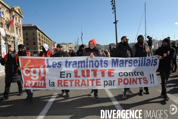 Manifestation marseille 7 02 23