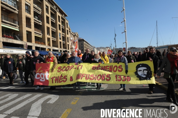 Manifestation marseille 7 02 23