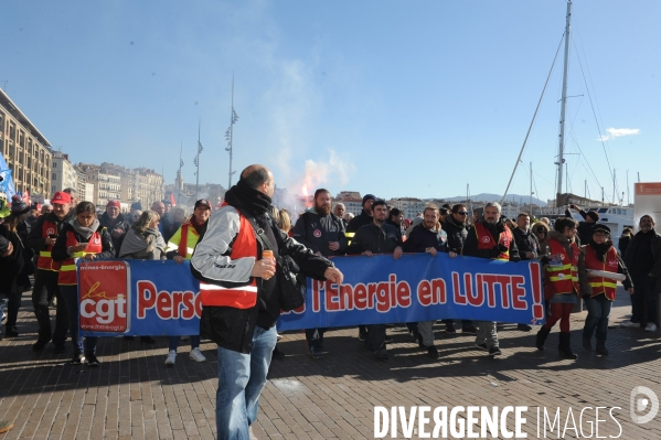 Manifestation marseille 7 02 23