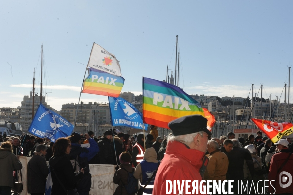 Manifestation marseille 7 02 23