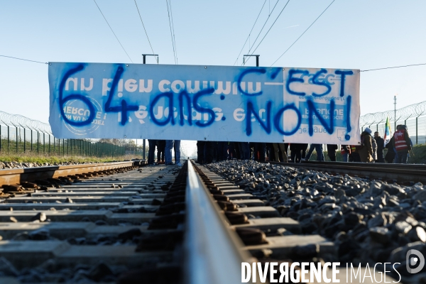 Blocage de la raffinerie Total Energies de Donges