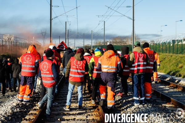 Blocage de la raffinerie Total Energies de Donges