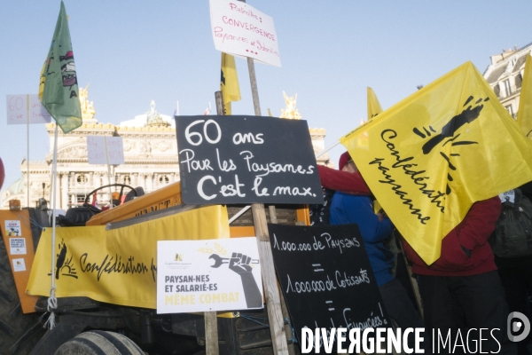 FRA - Manifestation contre la reforme des retraites - Paris