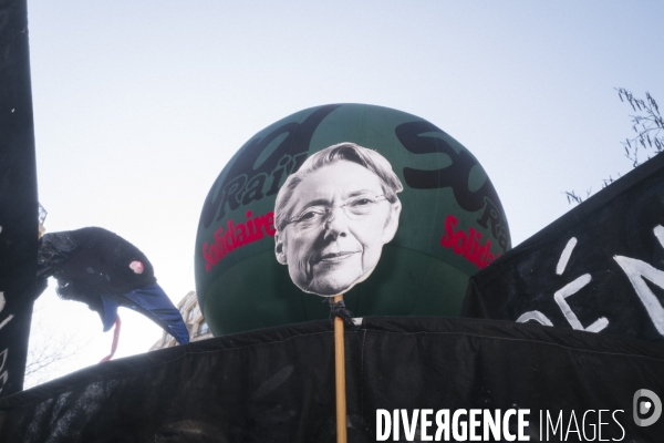 FRA - Manifestation contre la reforme des retraites - Paris