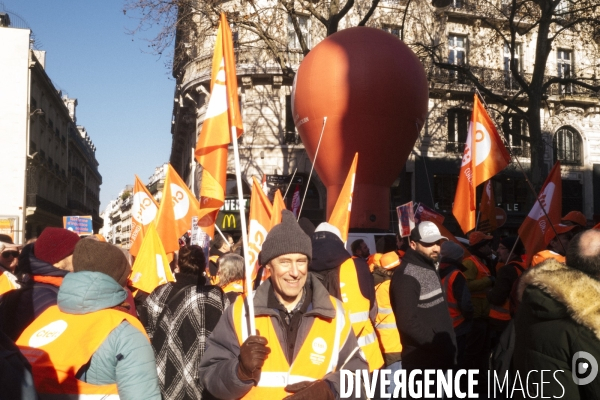 FRA - Manifestation contre la reforme des retraites - Paris