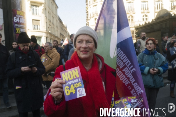 FRA - Manifestation contre la reforme des retraites - Paris