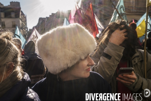 FRA - Manifestation contre la reforme des retraites - Paris