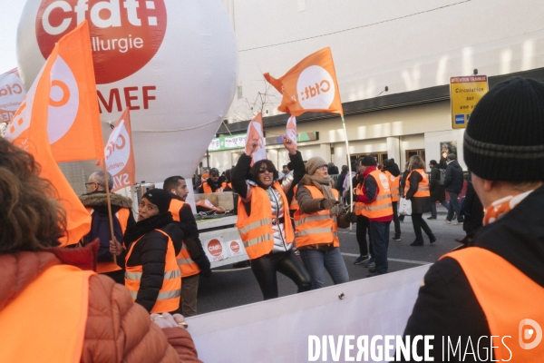 FRA - Manifestation contre la reforme des retraites - Paris