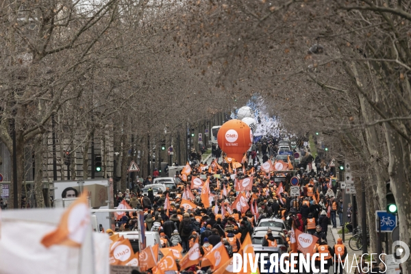 Manifestation contre la réforme des retraites 31012023