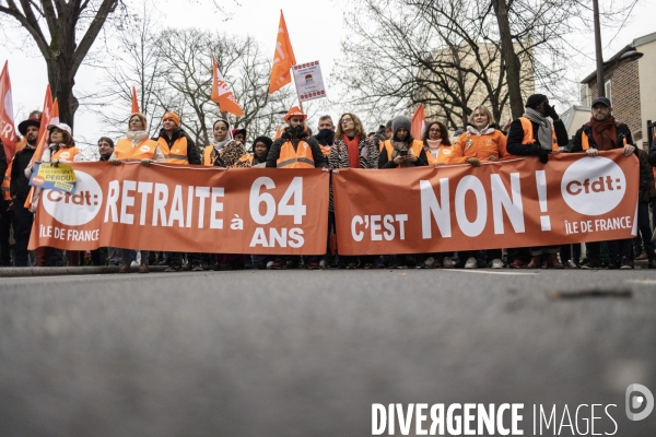 Manifestation contre la réforme des retraites 31012023