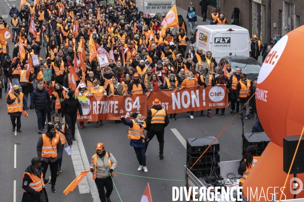 Manifestation contre la réforme des retraites 31012023