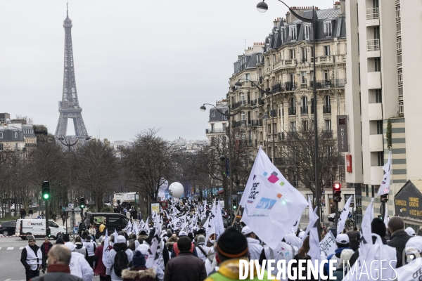 Manifestation contre la réforme des retraites 31012023