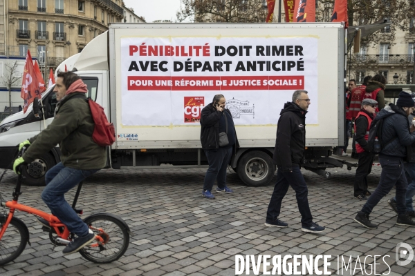 Manifestation contre la réforme des retraites 31012023