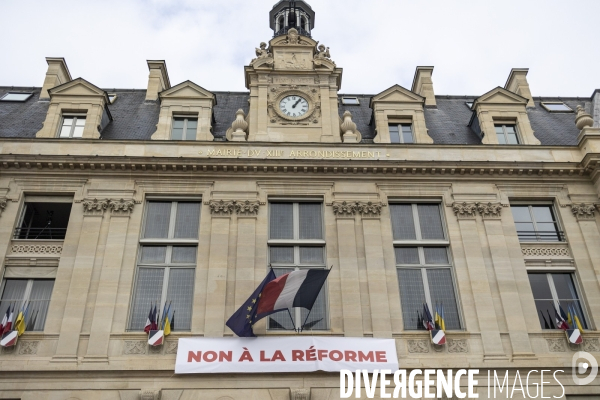 Manifestation contre la réforme des retraites 31012023