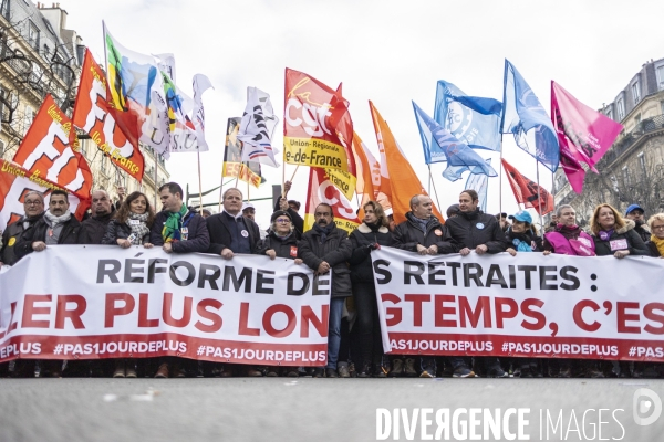 Manifestation contre la réforme des retraites 31012023