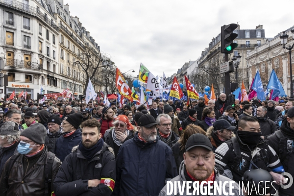 Manifestation contre la réforme des retraites 31012023