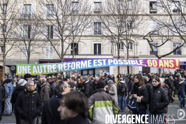 Manifestation contre la réforme des retraites 31012023