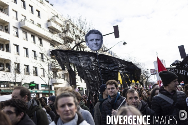 Manifestation contre la réforme des retraites 31012023