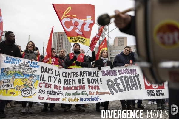 Manifestation contre la réforme des retraites 31012023