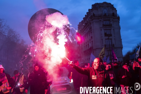 Manifestation contre la réforme des retraites 31012023