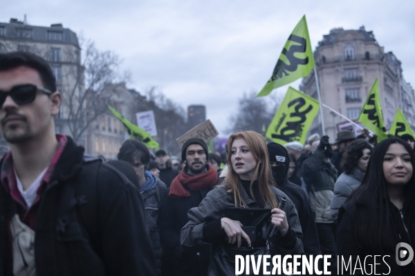 Manifestation contre la réforme des retraites 31012023