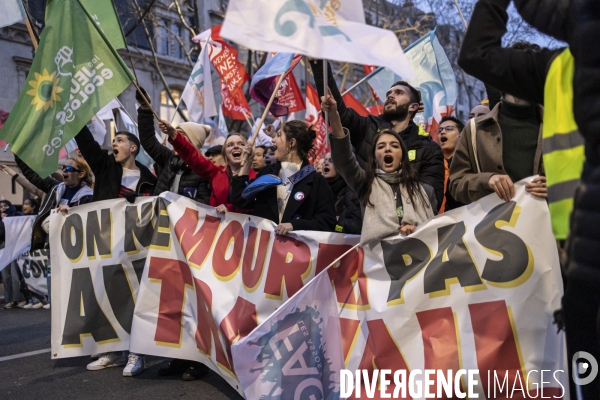 Manifestation contre la réforme des retraites 31012023