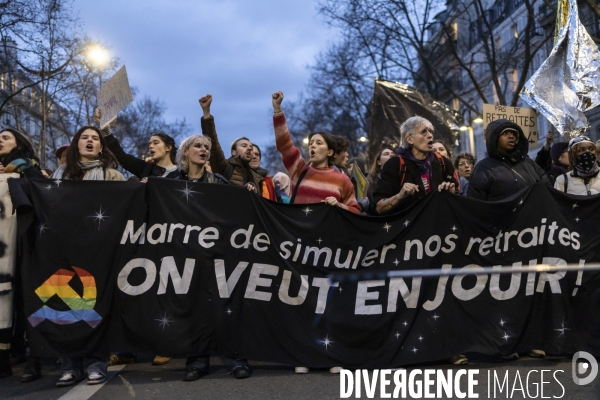 Manifestation contre la réforme des retraites 31012023