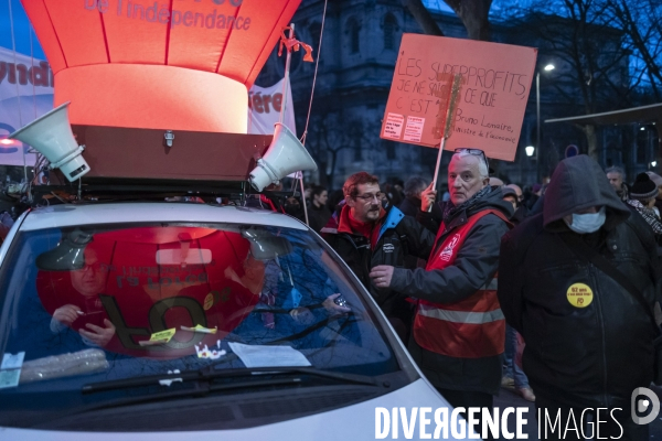 Manifestation contre la réforme des retraites 31012023