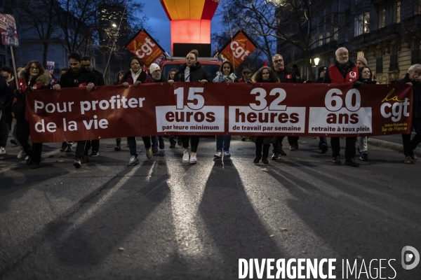 Manifestation contre la réforme des retraites 31012023