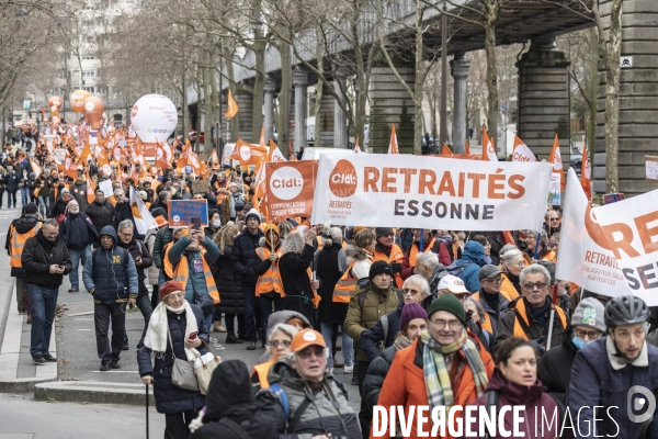 Manifestation contre la réforme des retraites 31012023