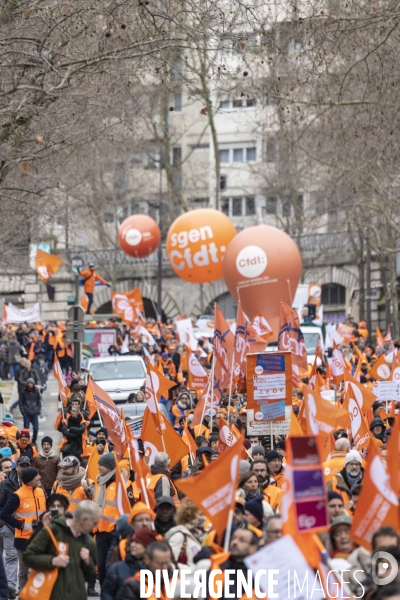 Manifestation contre la réforme des retraites 31012023