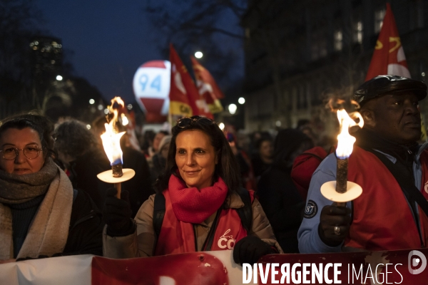 Manifestation contre la réforme des retraites 31012023