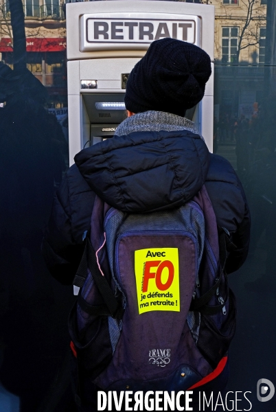 Troisieme journée de mobilisation contre la réforme des retraites