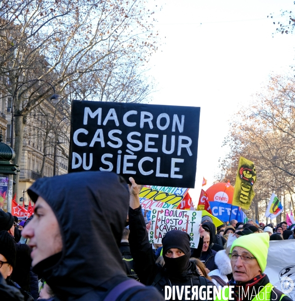 Troisieme journée de mobilisation contre la réforme des retraites