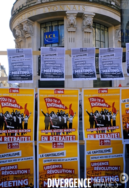 Troisieme journée de mobilisation contre la réforme des retraites