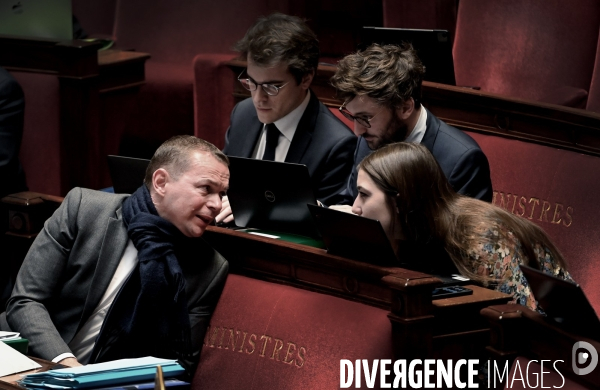 Assemblée Nationale / Cinquieme jour du debat sur la reforme des retraites