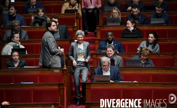 Assemblée Nationale / Cinquieme jour du debat sur la reforme des retraites