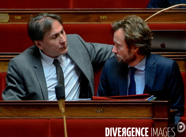 Assemblée Nationale / Cinquieme jour du debat sur la reforme des retraites