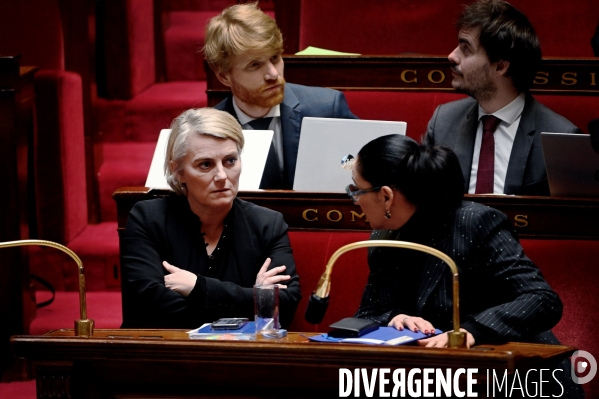 Assemblée Nationale / Cinquieme jour du debat sur la reforme des retraites