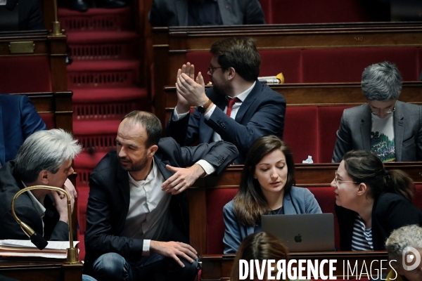 Assemblée Nationale / Cinquieme jour du debat sur la reforme des retraites