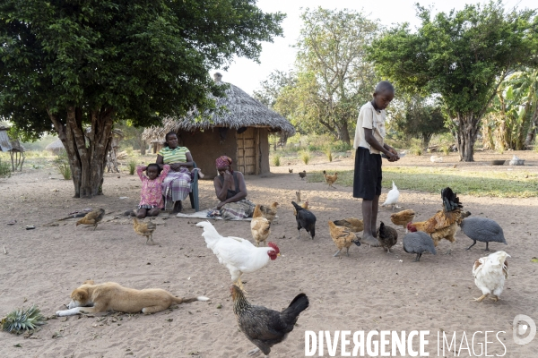 Jelusio gamin de la brousse Mozambicaine