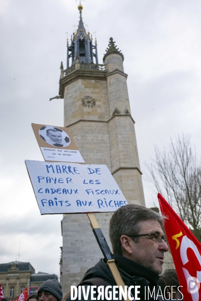 Evreux,les manifestations contre la réforme des retraites plus importantes en province