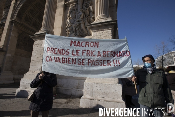 Quatrième manifestation contre la réforme des retraites à Marseille