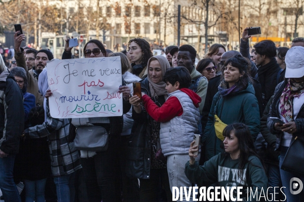 Quatrième manifestation contre la réforme des retraites à Marseille