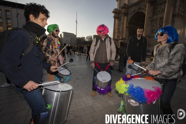 Quatrième manifestation contre la réforme des retraites à Marseille