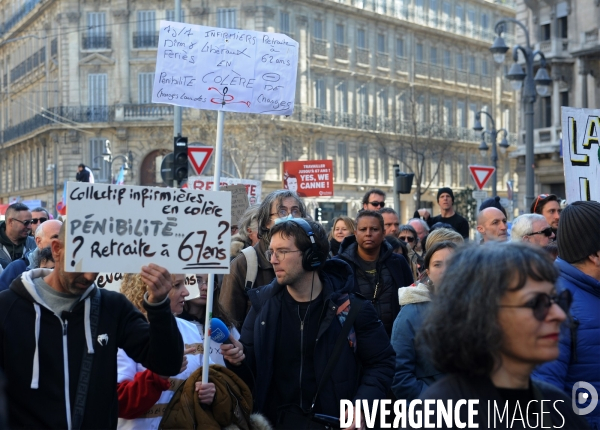 Manif Marseille du 11 02 2023