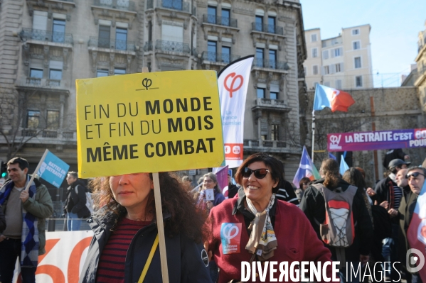 Manif Marseille du 11 02 2023